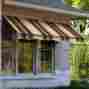 Cr32-4brter 24-inch Awntech 4-feet Dallas Retro Window Entry Awning 44 By Brown White 731478756563