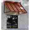 H22-4copn 24-inch Awntech 4-feet Houstonian Metal Standing Seam Awning 24 By Copper 731478948289