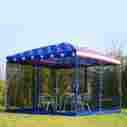 25086 Canopy Tent Garden Pop Up Yard Sun Shade Camping Outdoor Awning Party Usa Flag 700535125086