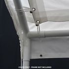 25613 King Canopy Frame Replacement Cover Top Silver 7426873025613