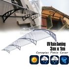 26ryagojxi General Outdoor Canopy Diy Polycarbonate Sheet Durable Door Window Awning