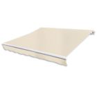 272094 Vidaxl Folding Awning Cream Outdoor Sun Shade Garden 8718475951414