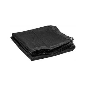 Bm75-0620 2w International 20 Ft X 6 Tarp Black 100% Polythylene 75% Shade