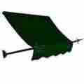 No43-3f 3-feet Awntech New Orleans Awning 56 X 32 Forest Green 731478843935