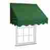3016116 Aleko Green Awning Door Canopy Home Window Patio Outdoor Decorative Sun Shade Cover 761193016116