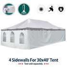 3040-sidekit Tentandtable Canopy Tent Waterproof Vinyl Sidewalls High Solid Window Panels
