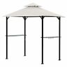 306996307773 Easylee Bbq Grill Gazebo Outdoor Double Tiered Canopy