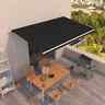 3095725 Vidaxl Automatic Retractable Awning Anthracite 720286850435