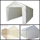 34223688 Pro Tech White Tent Portable Car Shelter Carport 709044145721