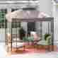 345fds Coral Coast Gazebo Canopy Tent Cover Shelter Shade 8x8 Pergola Outdoor Yard Patio Furniture