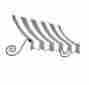 Ch33-3gw 36-inch Awntech 3-feet Charleston Window Entry Awning 44 By Gray White 731478523899