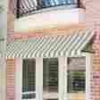 Cr43-4lw 36-inch Awntech 4-feet Dallas Retro Window Entry Awning 56 By Linen White 731478830089