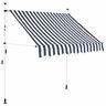 36643220 Unbranded Retractable Manual Patio Awning Canopy Backyard Sun 8414745499173