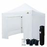 3x3t300100w Tistent Ez Pop Up Canopy Tent Commercial Instant Shelter White