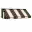 Cn44-5bbw 4-feet Awntech New Yorker Window Entry Awning 24x36 Burgundy Forest Green Tan 731478749497