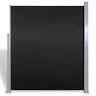 40811 15362 Unbranded Patio Terrace Side Awning Black