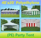 40footx20foot Pe Party Tent Color Tents Heavy Duty Carport Canopy Wedding Shelter