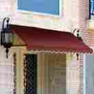 Er2442-3b 42-inch Awntech 3-feet Dallas Retro Window Entry Awning 24 By Burgundy