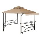 4316456351 Garden Winds New Dover Hexagon Gazebo Replacement Canopy 717964193029