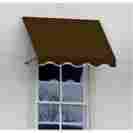 Cr32-6brn 44-inch Awntech 6-feet Dallas Retro Window Entry Awning Height By 24-inch 731478757348