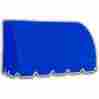 Cs33-4bb 44-inch Awntech 4-feet Savannah Window Entry Awning Height By 36-inch Dia Blue 731478501040