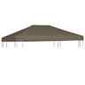 46619 Vidaxl Gazebo Top Cover Oz Yd Taupe 719883728308