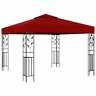 47947 Vidaxl Gazebo Wine Red 719883770710