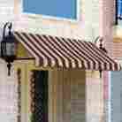 Er24-3bt 48-inch Awntech 3-feet Dallas Retro Window Entry Awning 24 By Burgundy Tan 731478652605