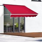 48672 Manual Retractable Window Awning Drop Arm Sun Shade 822434848672