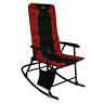 49596 Faulkner Dakota Fdg Rkg Chair Burg Blk 088805495962
