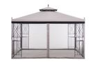 49732 Elegant Look Gazebo Easy Setup Sided Mosquito Netting 689526749732