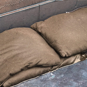 5 Pieces Sandless Sand Bags Water Flood Dam 14 X 26 Inch Garage Bar