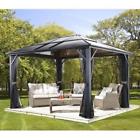 500-5157871 Sojag Meridien Sun Shelter Charcoal