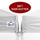 50400001 Impact Canopy Foot Rain Gutter Tent Shelter White 853345006103