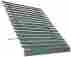 Avu3354h 54-inch Americana Building Products Aluma Vue Awning 32-3-4 By Hunter Green