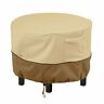 55-999-361501-00 Classic Accessories Veranda Round Patio Ottoman And Coffee Table Cover