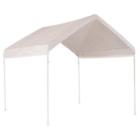 5dkt5wvmvk Shelterlogic White Compact Canopy Durable Steel Frame Pop 0677599235214