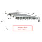 610731126933 Xyz Home Second Hand Waterproof Retractable Patio Door