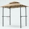 619548165456 Mastercanopy Grill Gazebo Double Tiered Outdoor Bbq Canopy