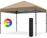 619548577228 Abccanopy Durable Easy Pop Up Canopy Tent Khaki