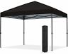 619548577242 Abccanopy Durable Easy Pop Up Canopy Tent Black