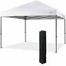 619548577754 Durable Cooshade Easy Pop Up Canopy Tent White