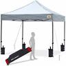 619548689105 Abccanopy Patio Pop Up Canopy Tent Gray