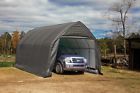 62693 Steel Garage Canopy Carport Portable 13x20x12 Shelter Shelterlogic Truck