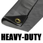 637028033576 Tmp Extra Heavy Duty Mil Silver Tarp Ply