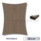 6527853831437 Rectangle Sun Shade Sail Fabric Outdoor Canopy Patio Pool Awning