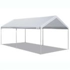 68472 Outdoor Caravan Canopy Tent White Shelter For Yard 822434868472