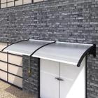 696305836750 Vida Outdoor Polycarbonate Door Window Awning Patio Rain