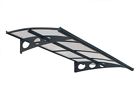 703370 Palram Fixed Awning Resistant Aluminum Frame 0763552406699
