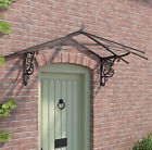 703683 Palram Lily Victorian Door Awning 763552427953